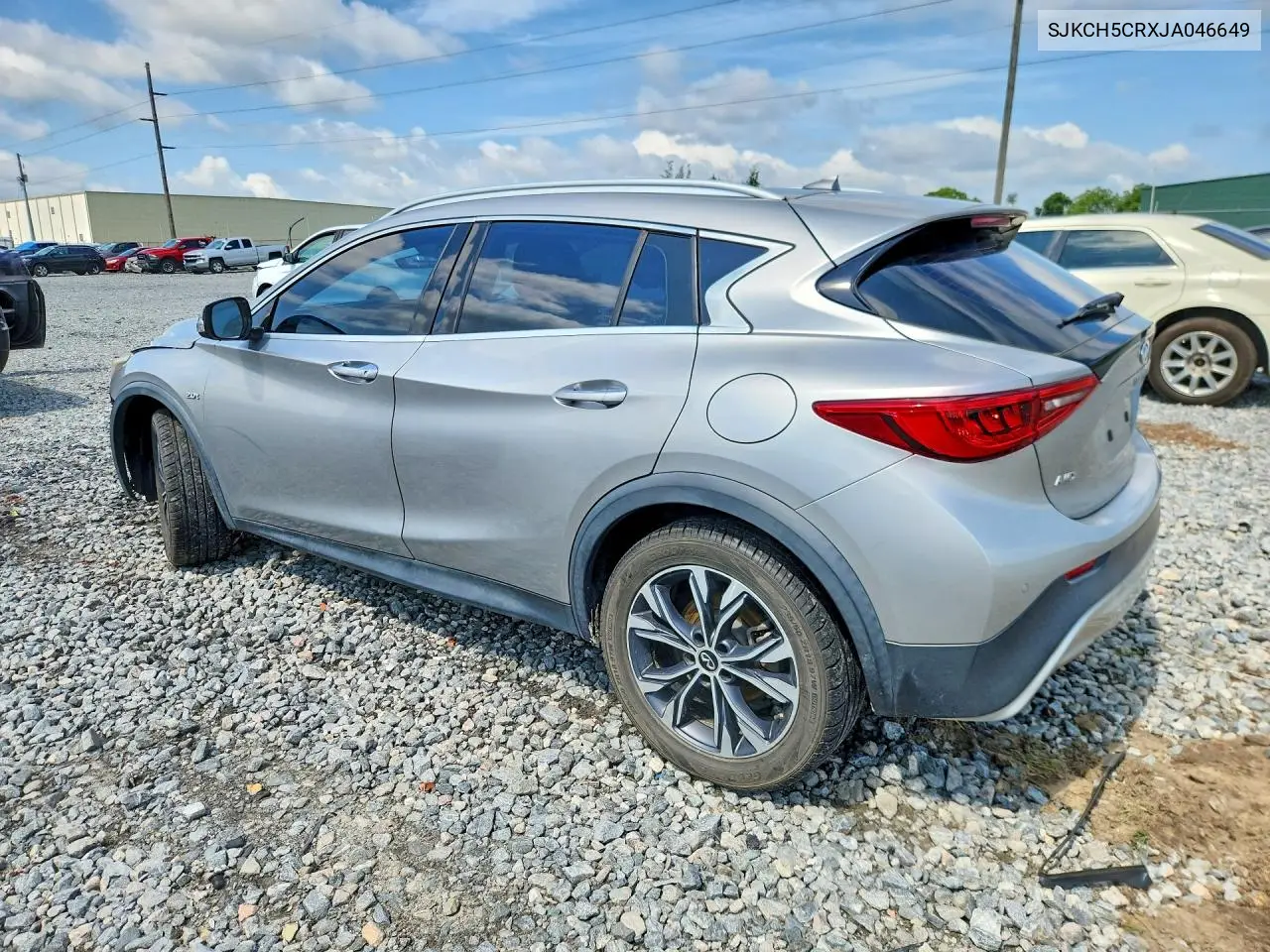 2018 Infiniti Qx30 Premium VIN: SJKCH5CRXJA046649 Lot: 58052396