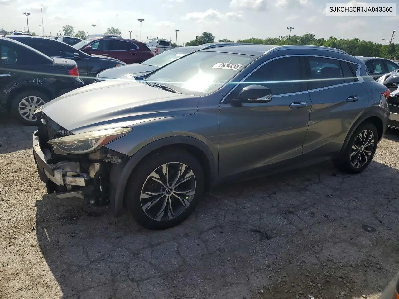 2018 Infiniti Qx30 Premium VIN: SJKCH5CR1JA043560 Lot: 59084806