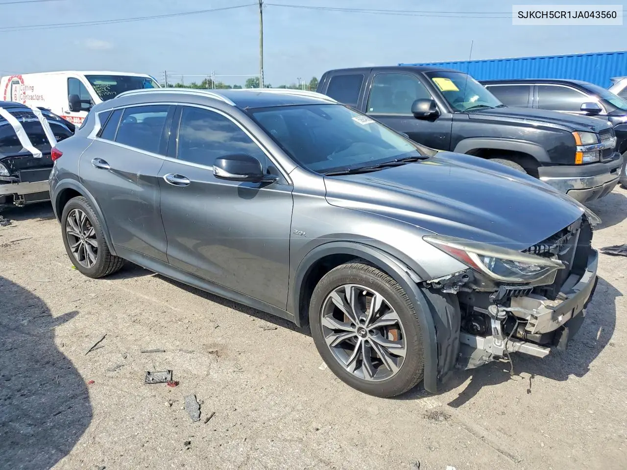 2018 Infiniti Qx30 Premium VIN: SJKCH5CR1JA043560 Lot: 59084806
