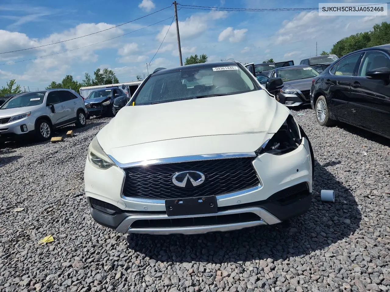 2018 Infiniti Qx30 Premium VIN: SJKCH5CR3JA052468 Lot: 59361446
