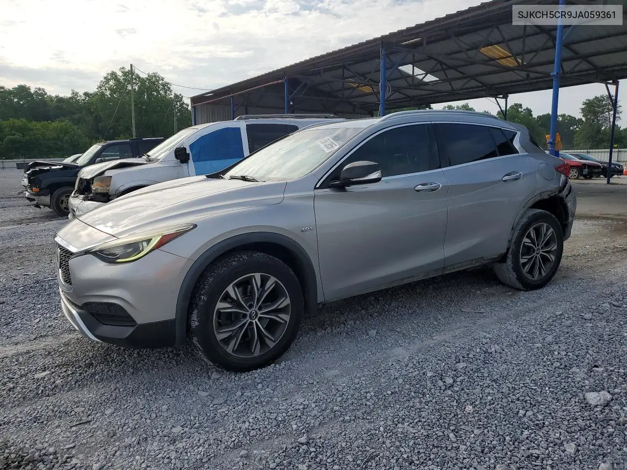 2018 Infiniti Qx30 Luxury VIN: SJKCH5CR9JA059361 Lot: 59613856
