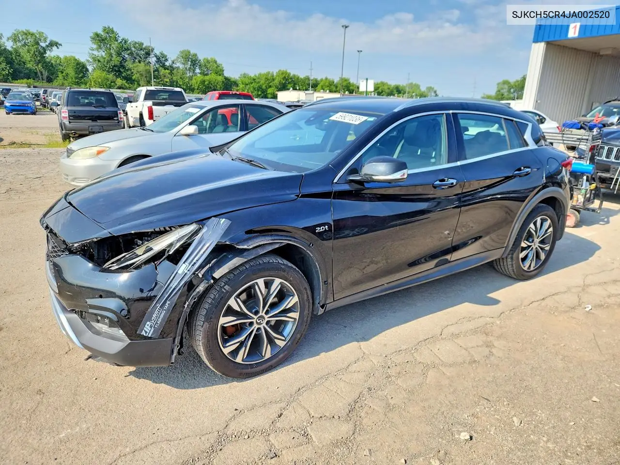 2018 Infiniti Qx30 Essential VIN: SJKCH5CR4JA002520 Lot: 59921036