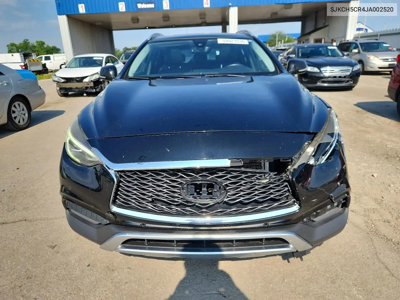 2018 Infiniti Qx30 Essential VIN: SJKCH5CR4JA002520 Lot: 59921036