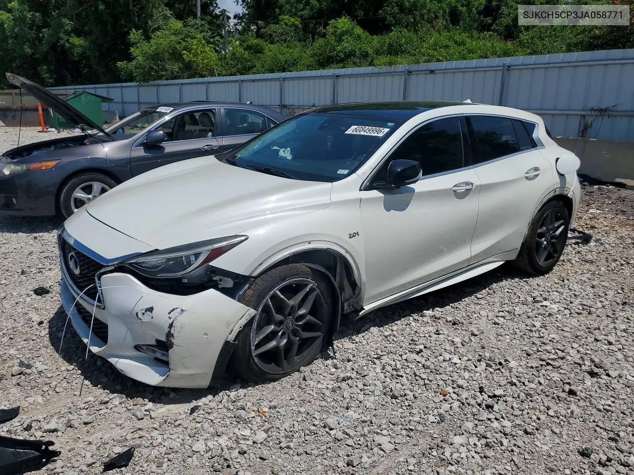 2018 Infiniti Qx30 Sport VIN: SJKCH5CP3JA058771 Lot: 60849996