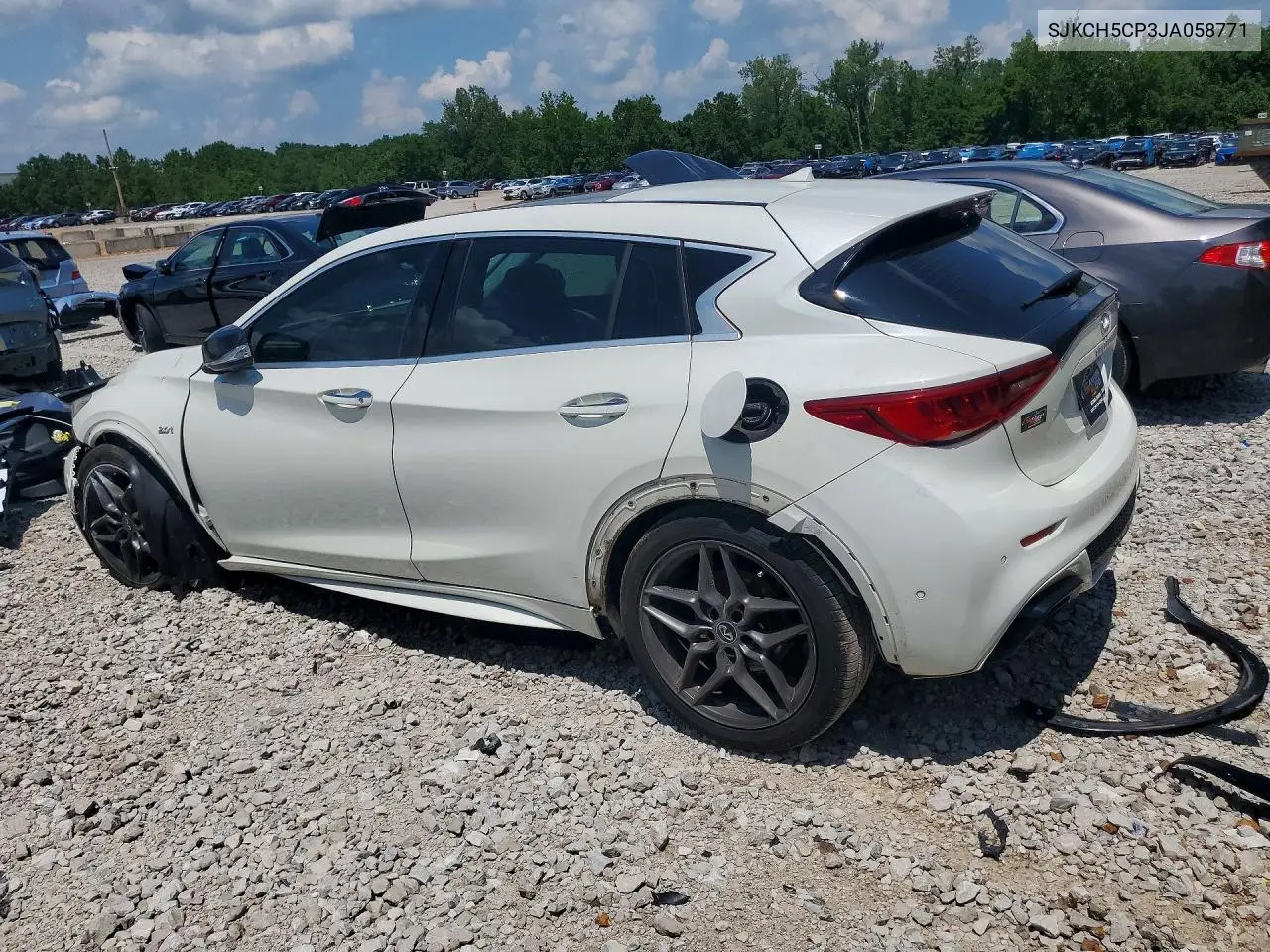 2018 Infiniti Qx30 Sport VIN: SJKCH5CP3JA058771 Lot: 60849996