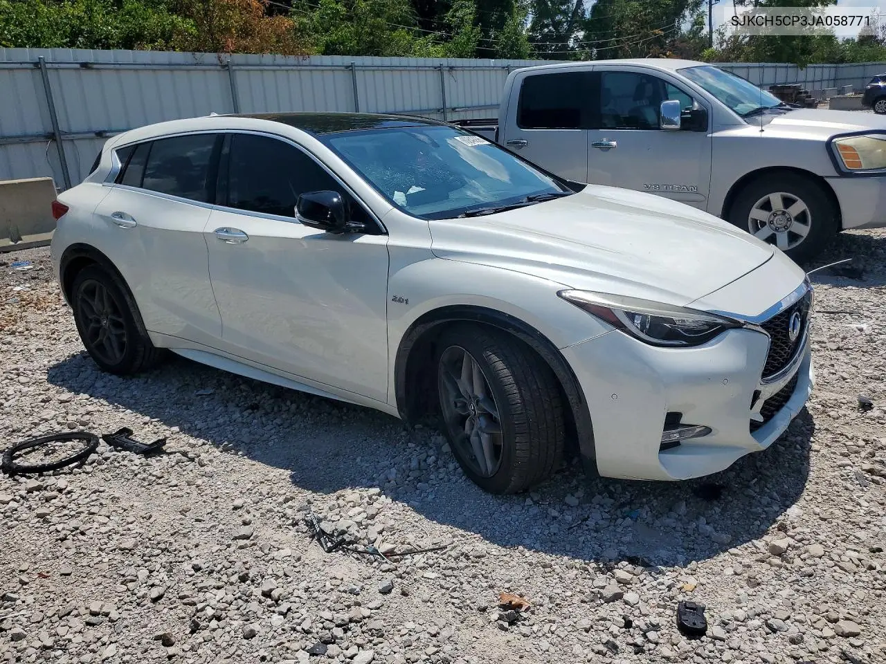 2018 Infiniti Qx30 Sport VIN: SJKCH5CP3JA058771 Lot: 60849996