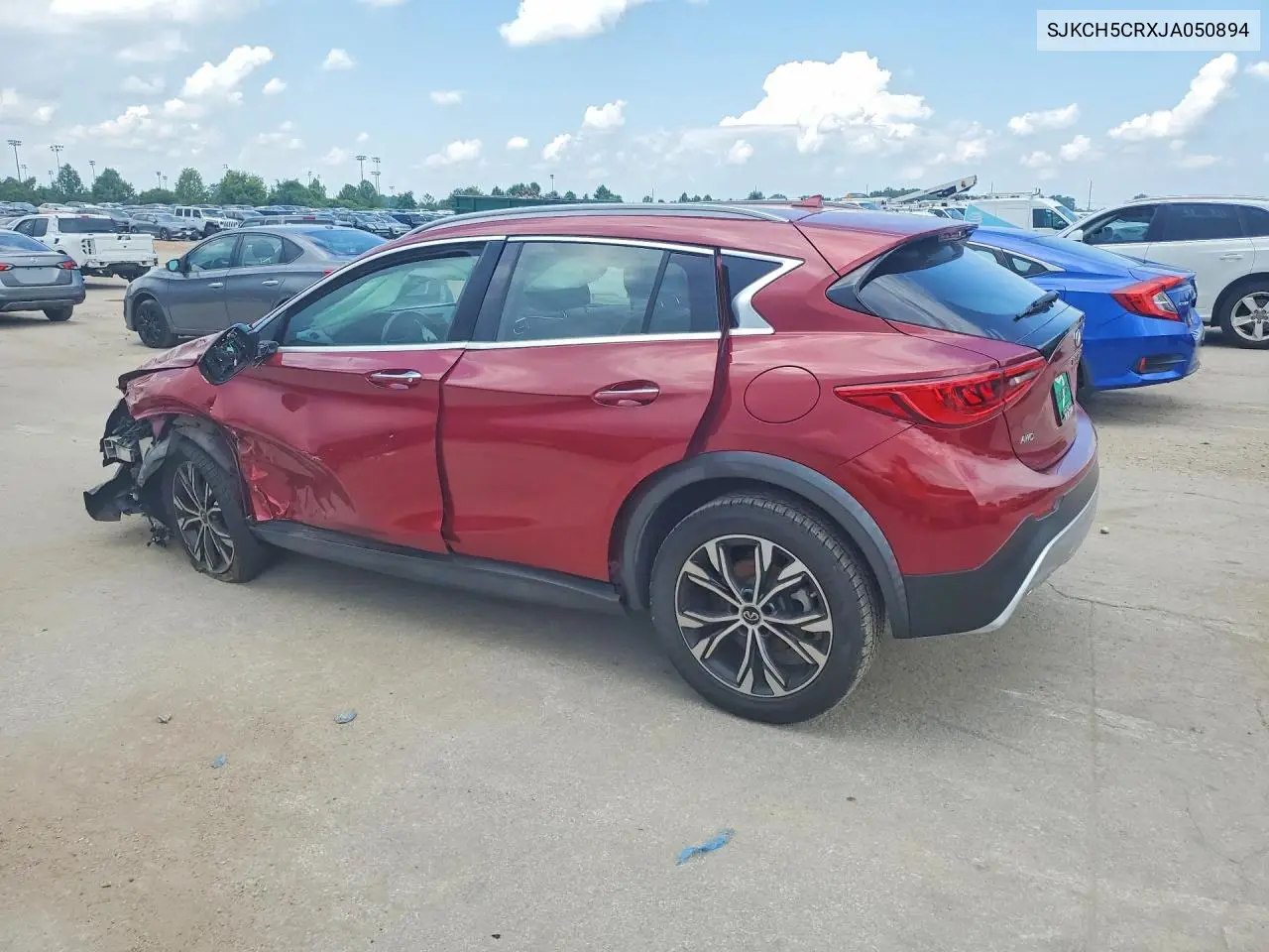 2018 Infiniti Qx30 Luxury VIN: SJKCH5CRXJA050894 Lot: 61230286