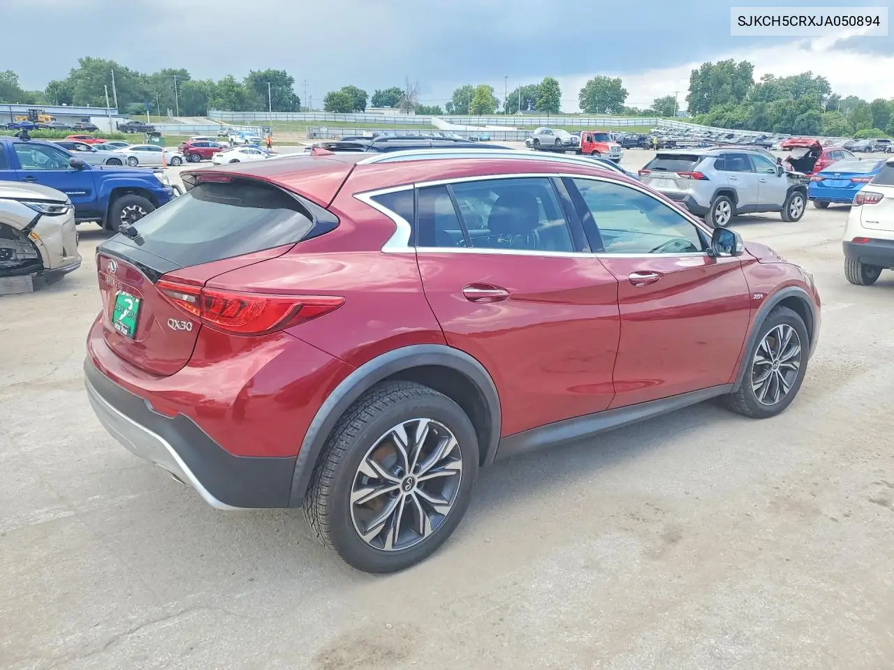 2018 Infiniti Qx30 Luxury VIN: SJKCH5CRXJA050894 Lot: 61230286