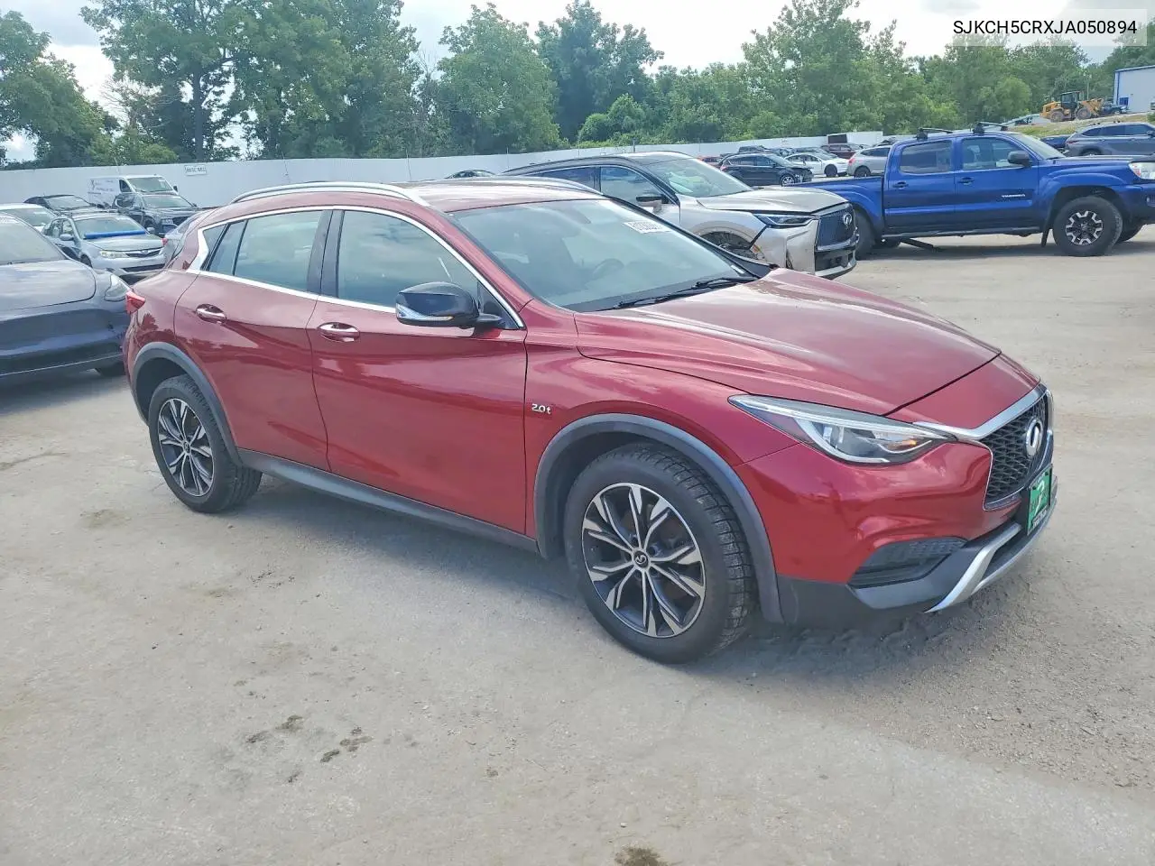 2018 Infiniti Qx30 Luxury VIN: SJKCH5CRXJA050894 Lot: 61230286