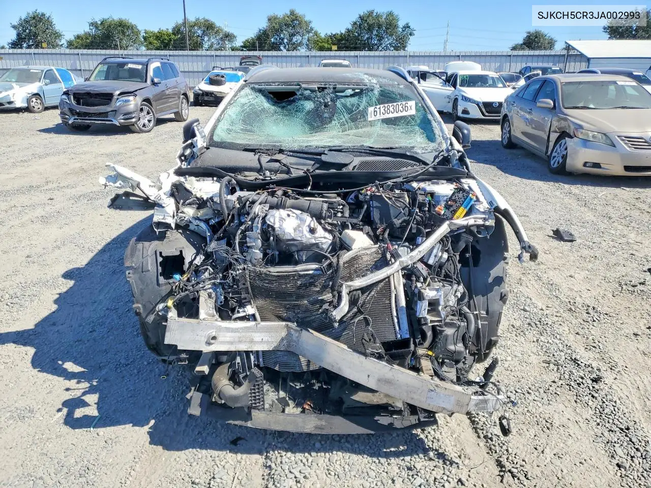 2018 Infiniti Qx30 Essential VIN: SJKCH5CR3JA002993 Lot: 61383036