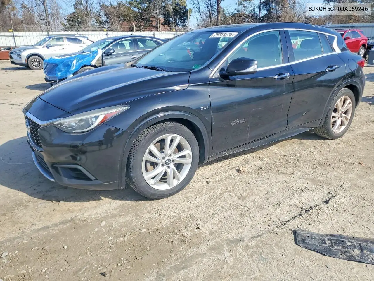 2018 Infiniti Qx30 Base VIN: SJKCH5CP0JA059246 Lot: 75231215