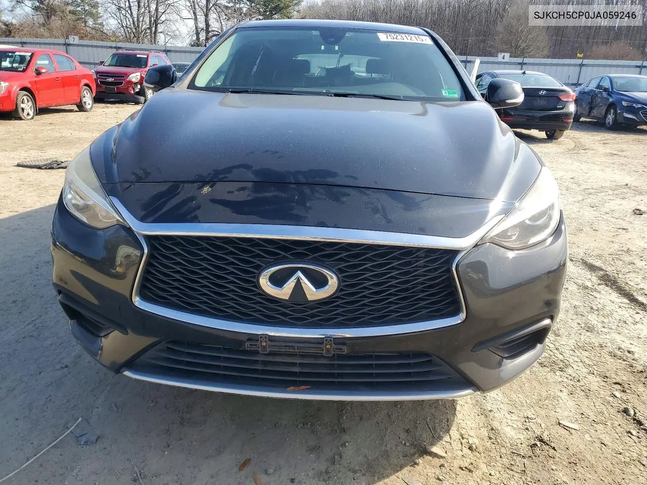 2018 Infiniti Qx30 Base VIN: SJKCH5CP0JA059246 Lot: 75231215