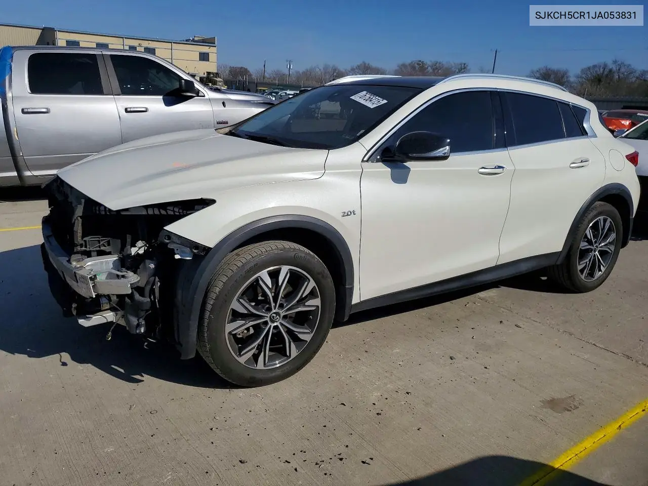 2018 Infiniti Qx30 Base VIN: SJKCH5CR1JA053831 Lot: 76756415