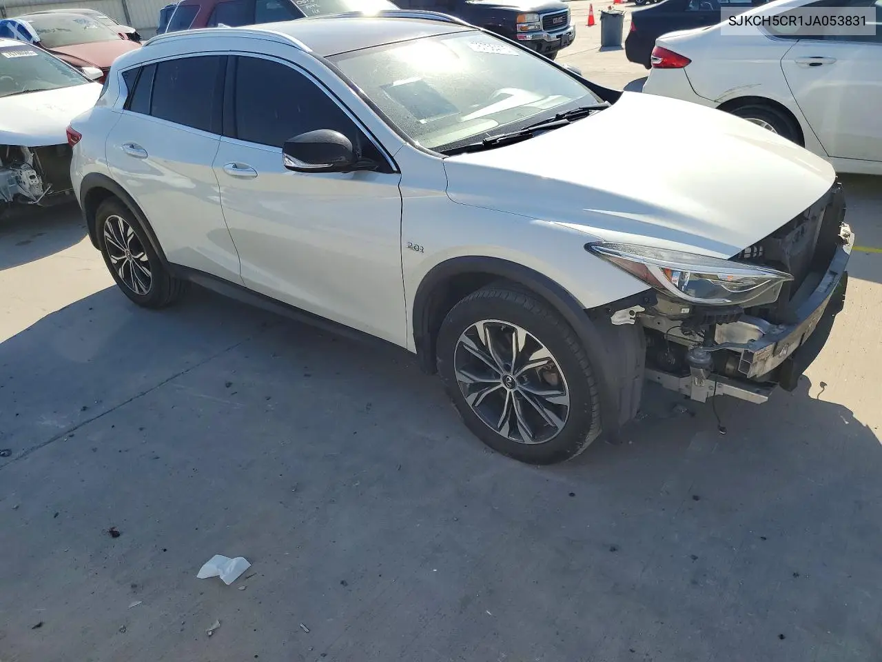 2018 Infiniti Qx30 Base VIN: SJKCH5CR1JA053831 Lot: 76756415