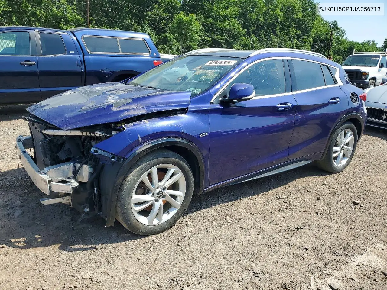 2018 Infiniti Qx30 Pure VIN: SJKCH5CP1JA056713 Lot: 85635995