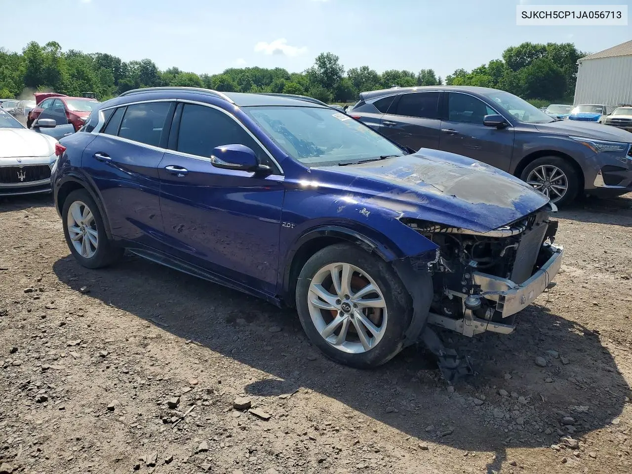 2018 Infiniti Qx30 Pure VIN: SJKCH5CP1JA056713 Lot: 85635995