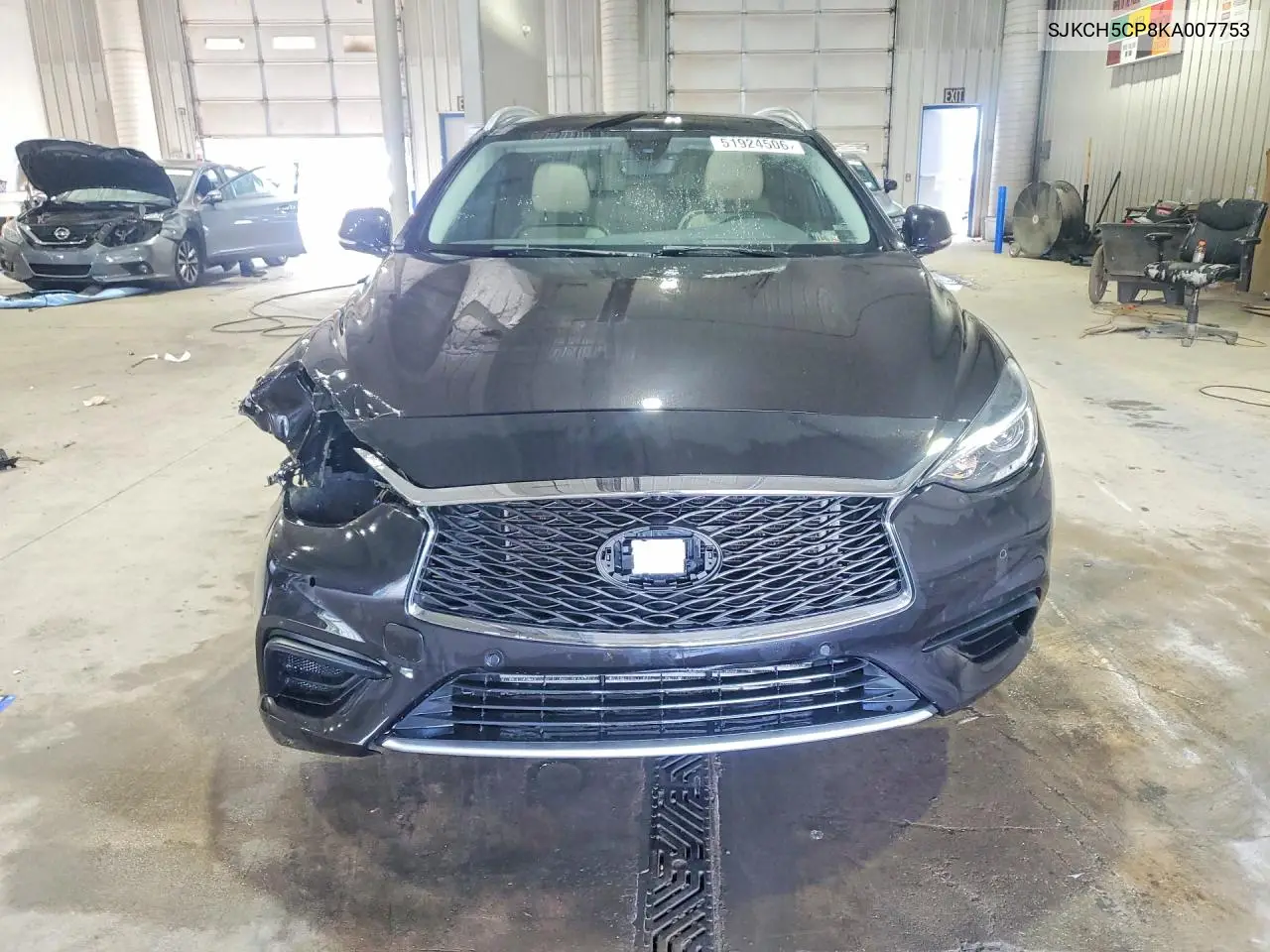 2019 Infiniti Qx30 Luxe VIN: SJKCH5CP8KA007753 Lot: 51924506