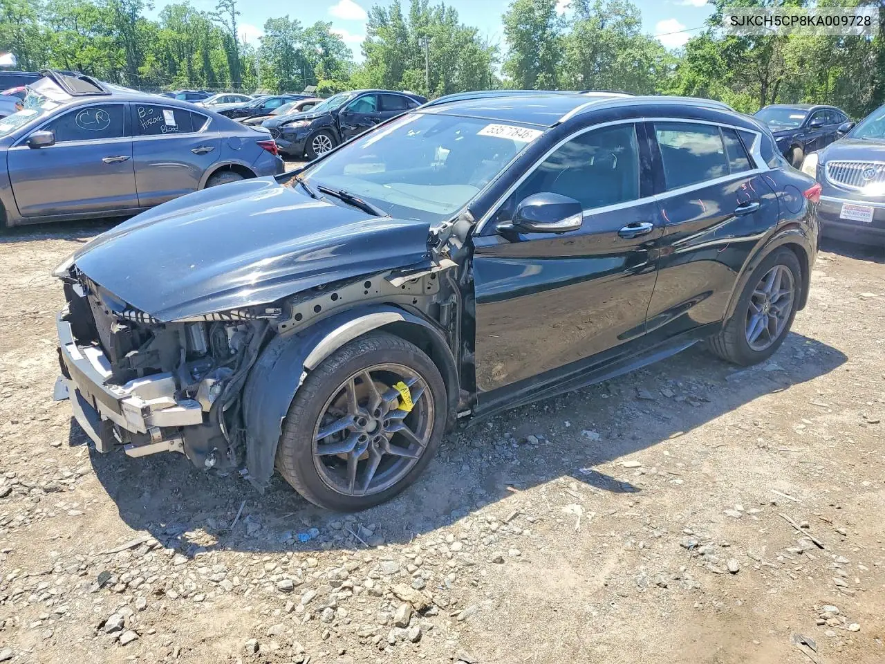 2019 Infiniti Qx30 Essential VIN: SJKCH5CP8KA009728 Lot: 53577846
