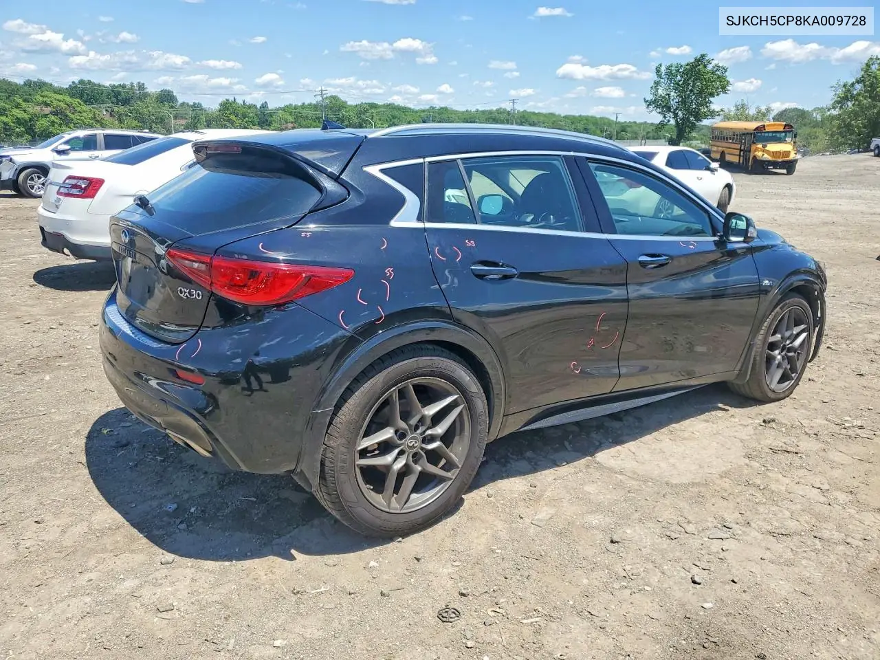 2019 Infiniti Qx30 Essential VIN: SJKCH5CP8KA009728 Lot: 53577846