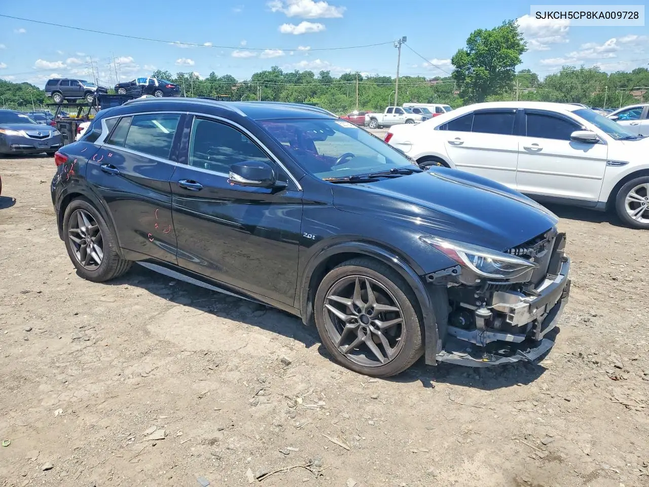 2019 Infiniti Qx30 Essential VIN: SJKCH5CP8KA009728 Lot: 53577846