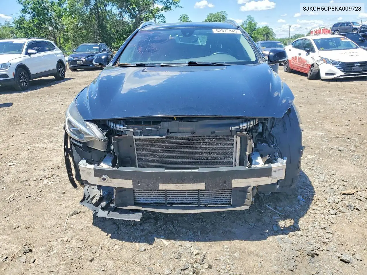 2019 Infiniti Qx30 Essential VIN: SJKCH5CP8KA009728 Lot: 53577846