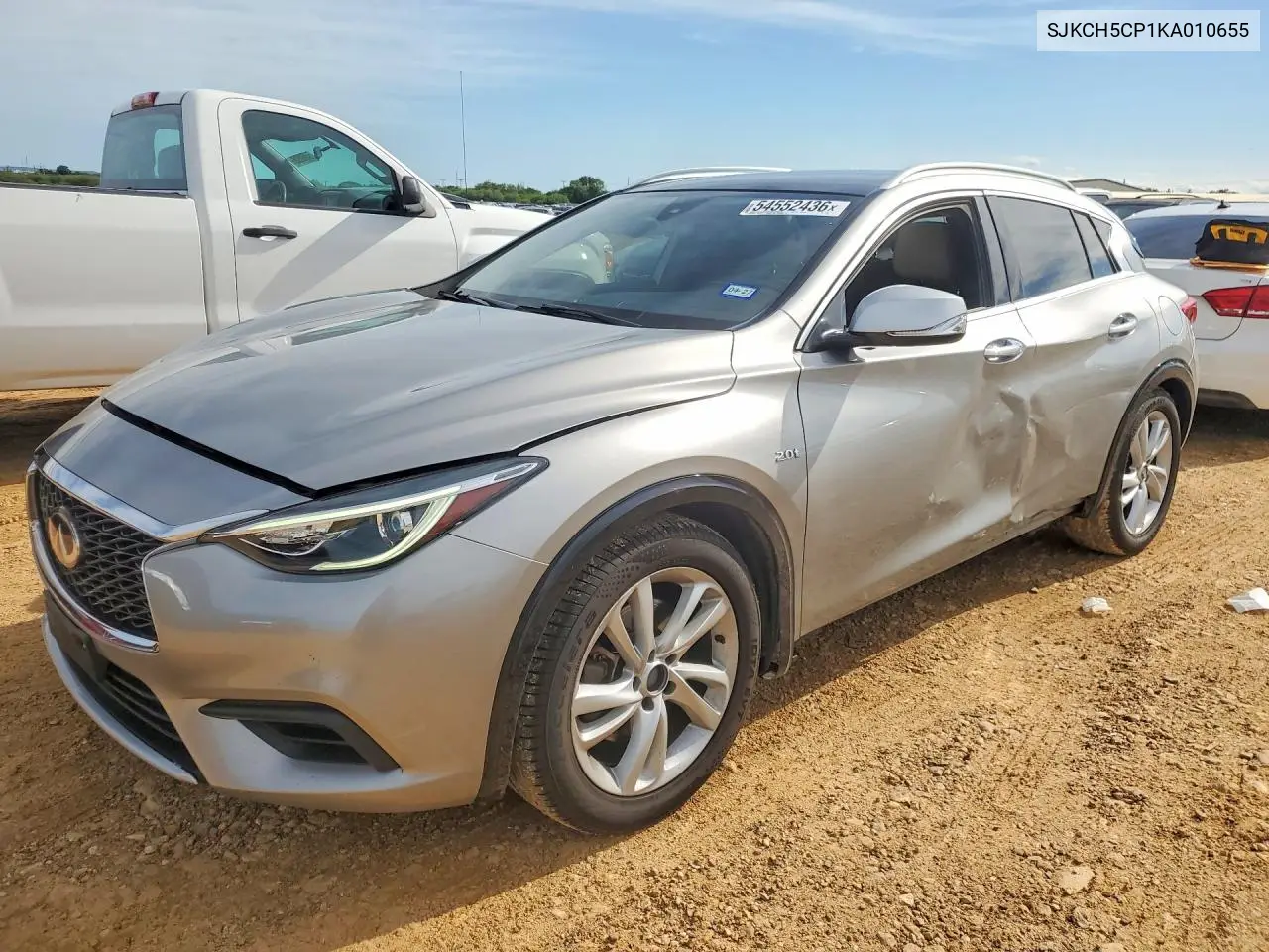 2019 Infiniti Qx30 Luxe VIN: SJKCH5CP1KA010655 Lot: 54552436