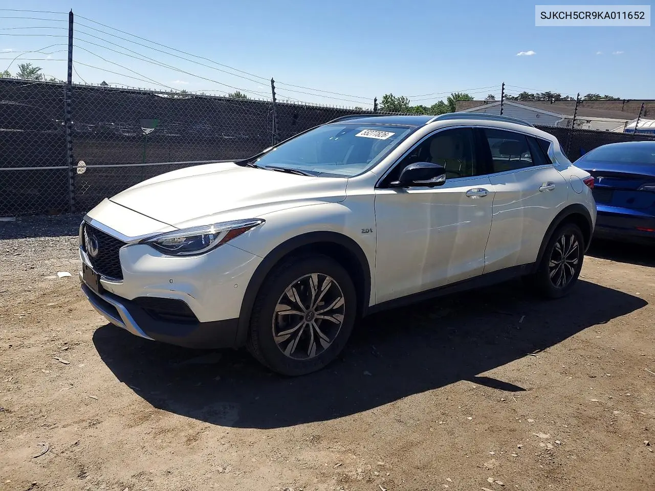 2019 Infiniti Qx30 VIN: SJKCH5CR9KA011652 Lot: 55277826