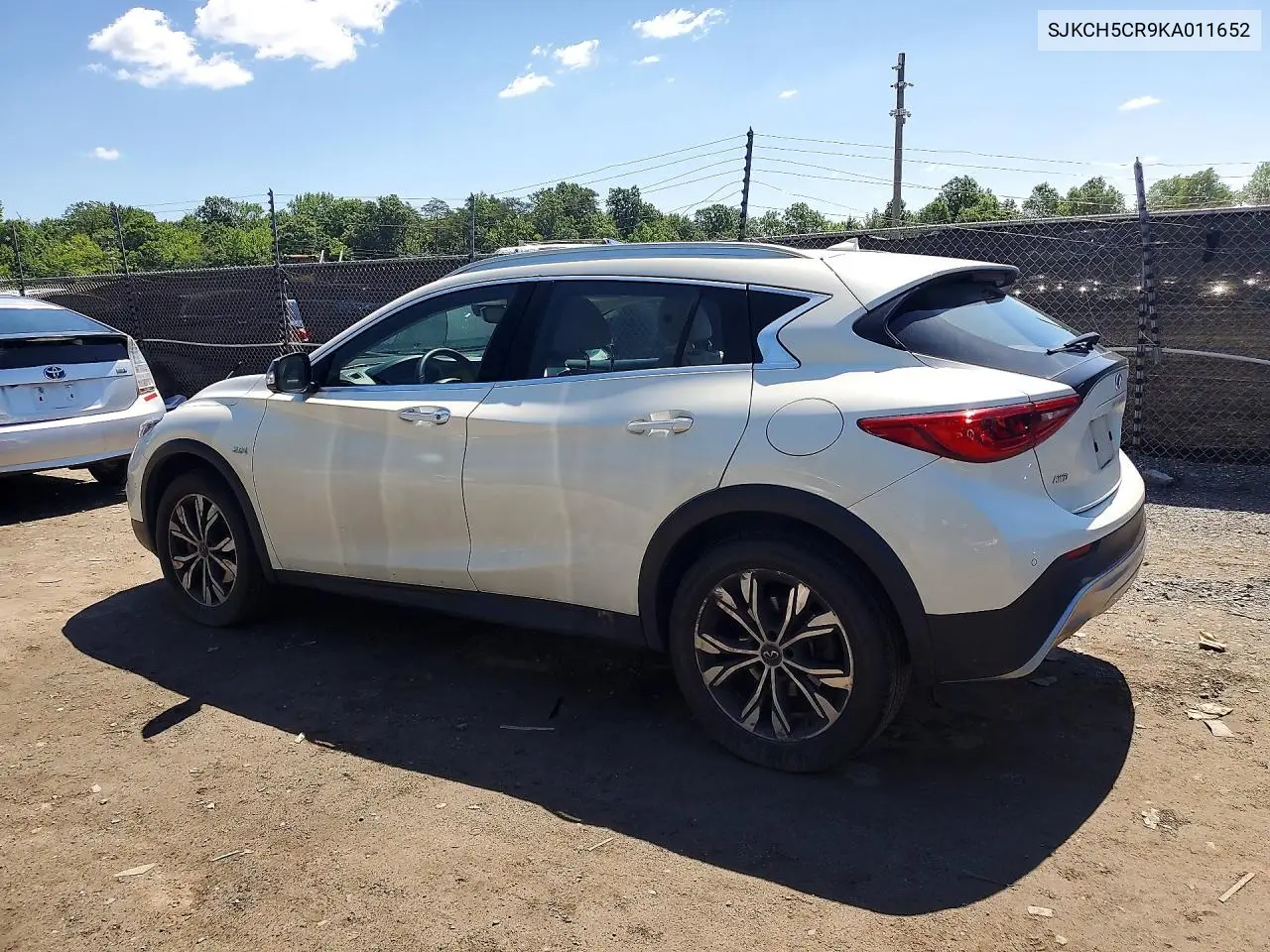2019 Infiniti Qx30 VIN: SJKCH5CR9KA011652 Lot: 55277826