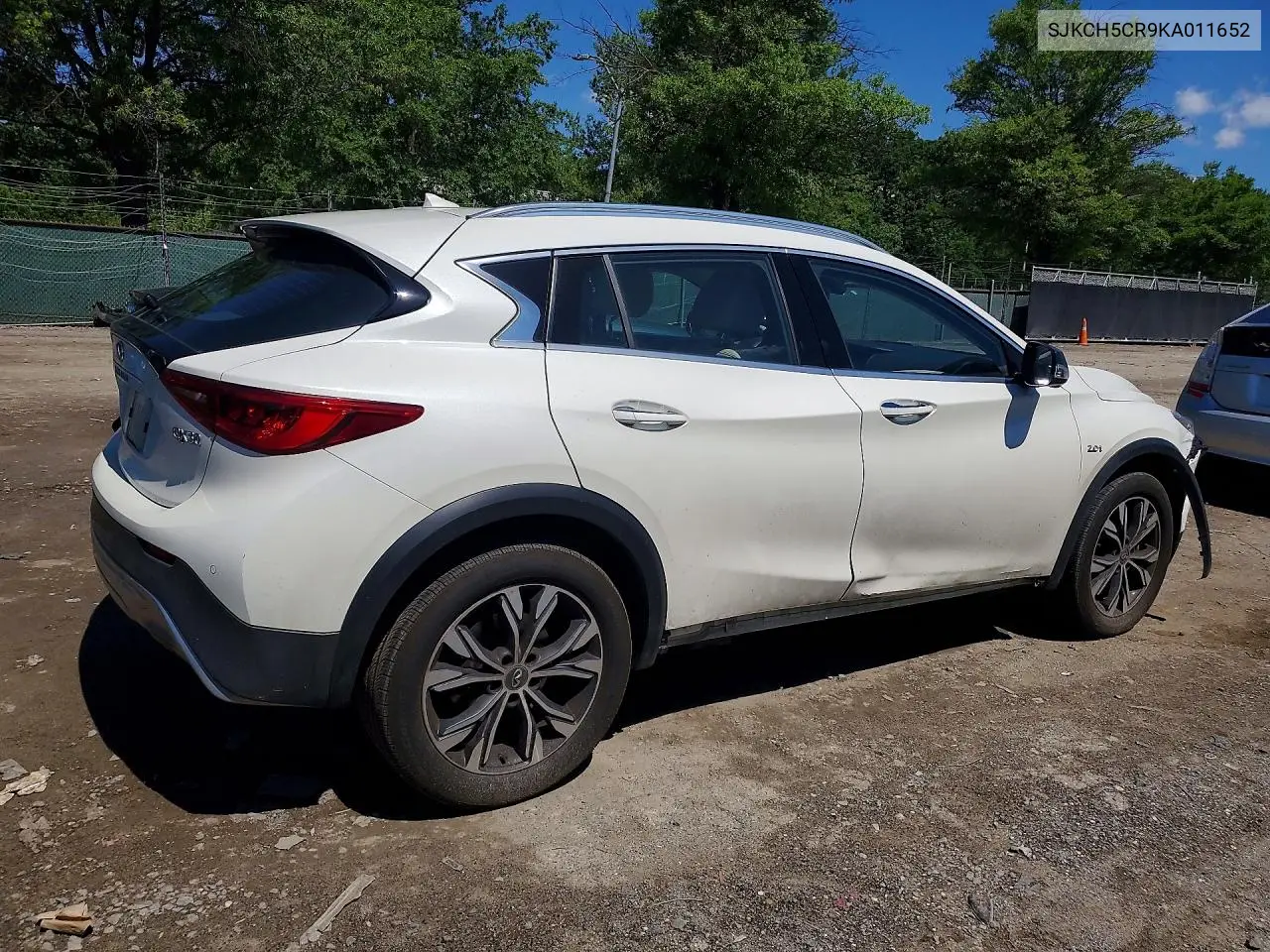 2019 Infiniti Qx30 VIN: SJKCH5CR9KA011652 Lot: 55277826