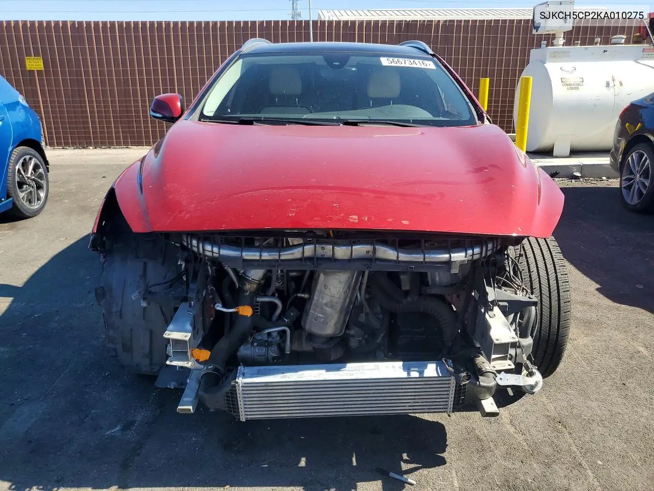 2019 Infiniti Qx30 Luxe VIN: SJKCH5CP2KA010275 Lot: 56673416