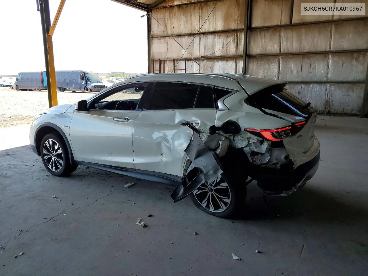 2019 Infiniti Qx30 Luxe VIN: SJKCH5CR7KA010967 Lot: 57674376