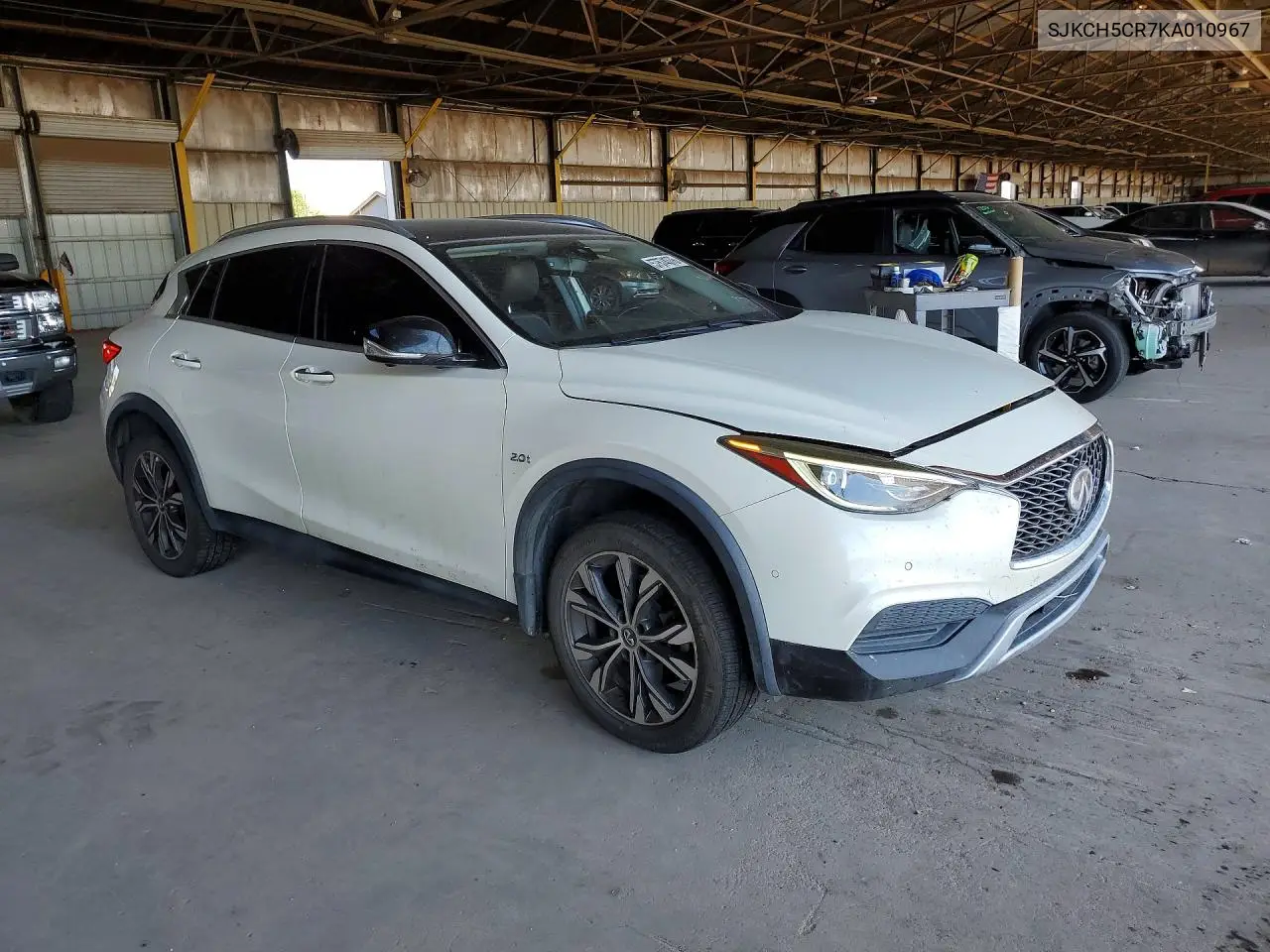 2019 Infiniti Qx30 Luxe VIN: SJKCH5CR7KA010967 Lot: 57674376