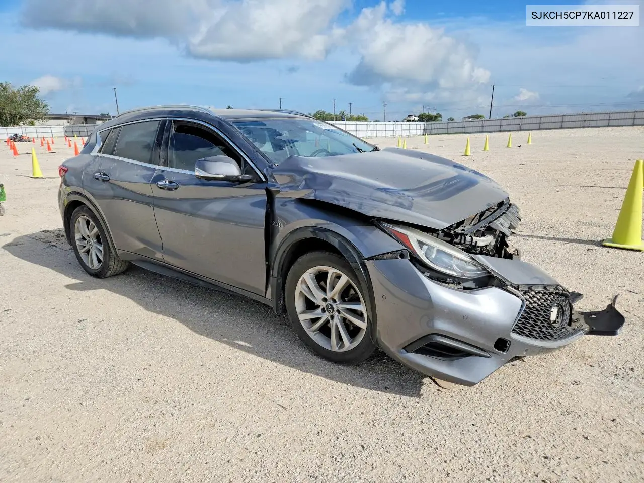 2019 Infiniti Qx30 Luxe VIN: SJKCH5CP7KA011227 Lot: 59698566