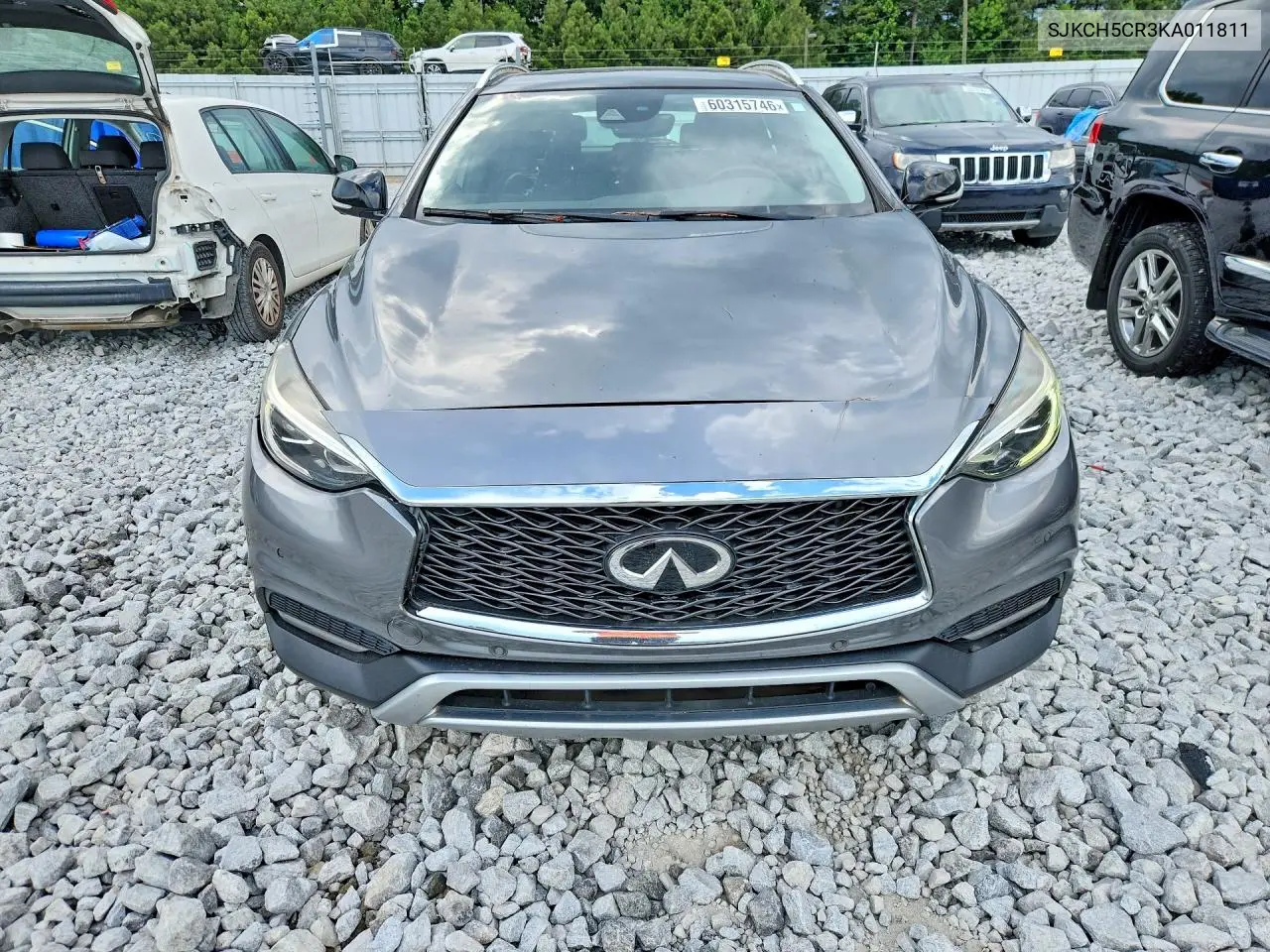 2019 Infiniti Qx30 Essential VIN: SJKCH5CR3KA011811 Lot: 60315746