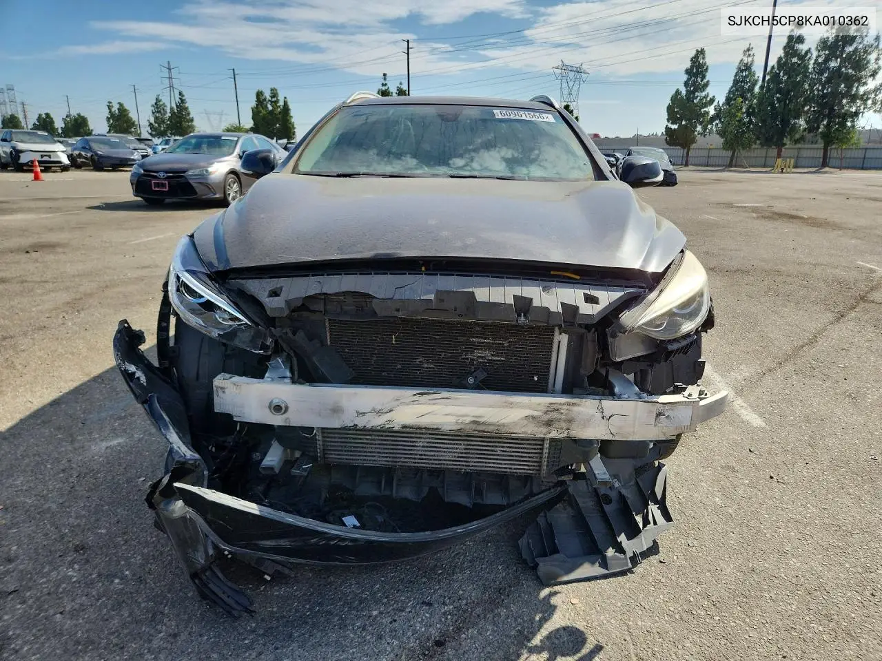 2019 Infiniti Qx30 Luxe VIN: SJKCH5CP8KA010362 Lot: 60961566