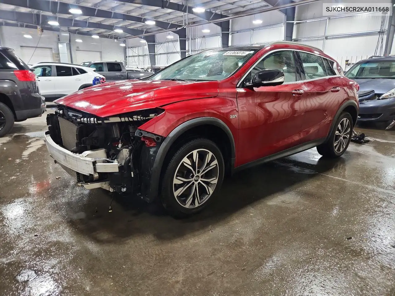 2019 Infiniti Qx30 Essential VIN: SJKCH5CR2KA011668 Lot: 61365076