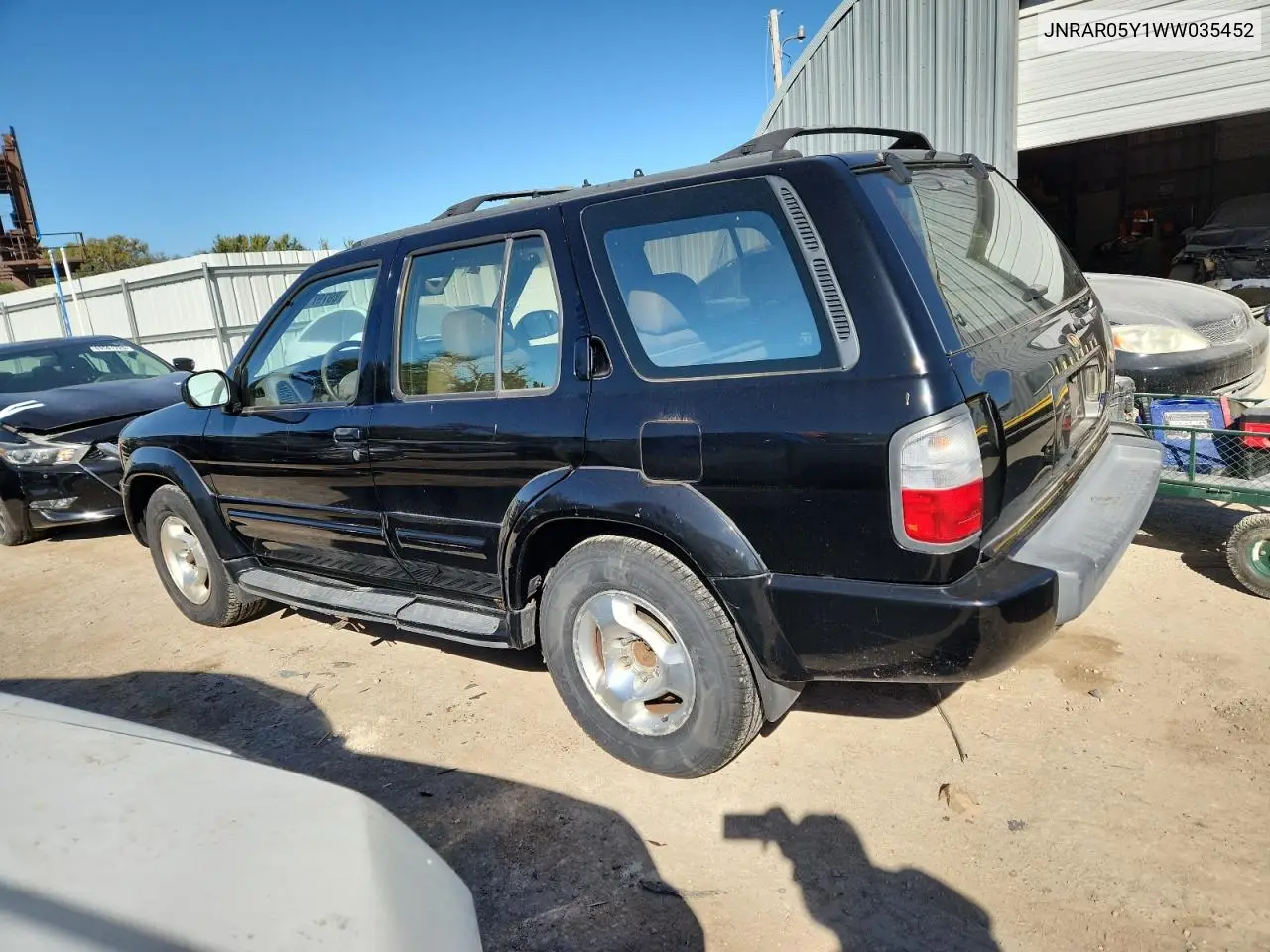 1998 Infiniti Qx4 VIN: JNRAR05Y1WW035452 Lot: 89797185