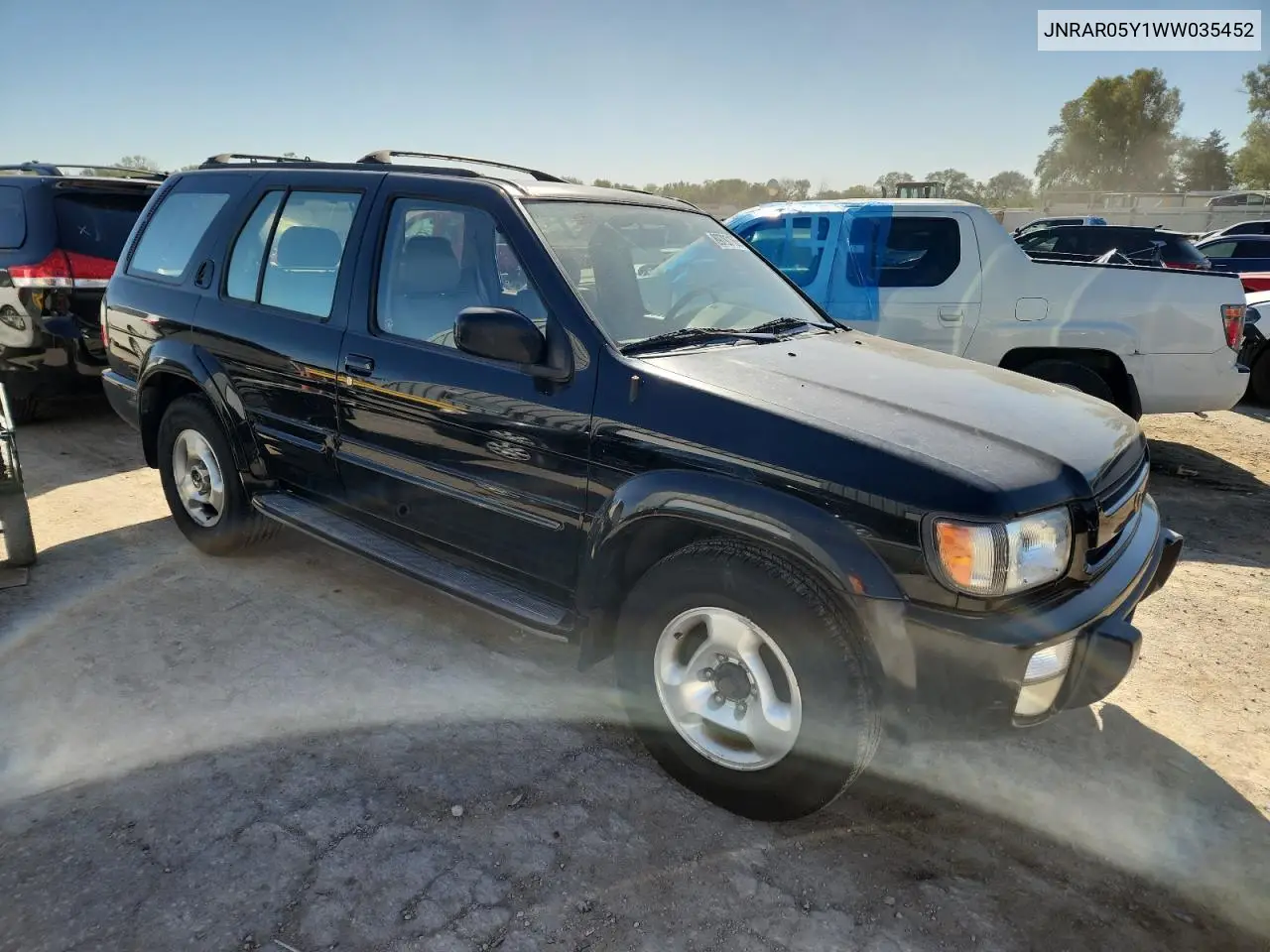1998 Infiniti Qx4 VIN: JNRAR05Y1WW035452 Lot: 89797185