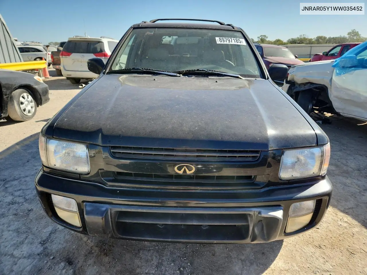 1998 Infiniti Qx4 VIN: JNRAR05Y1WW035452 Lot: 89797185