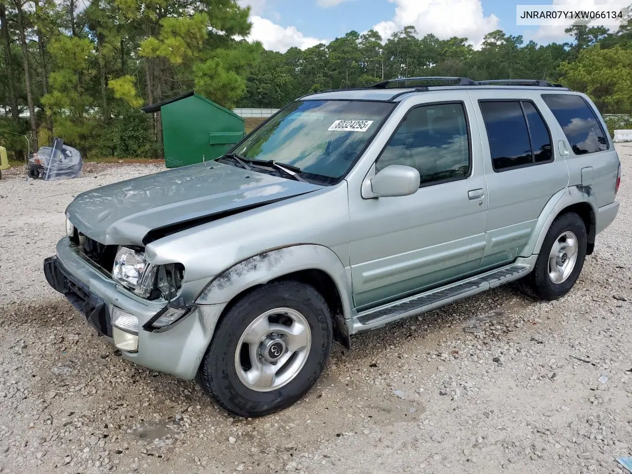 1999 Infiniti Qx4 VIN: JNRAR07Y1XW066134 Lot: 80324295