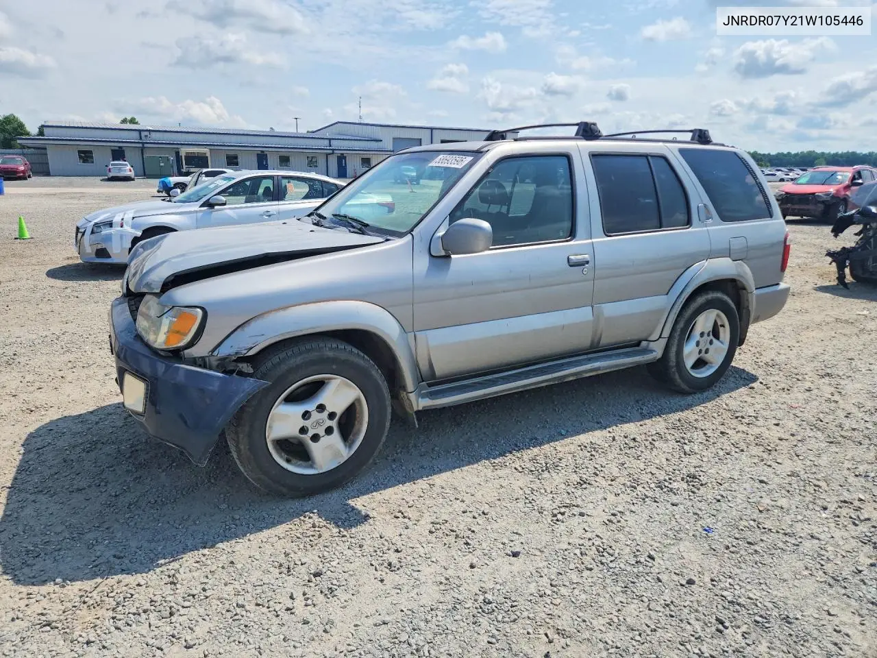 2001 Infiniti Qx4 Base VIN: JNRDR07Y21W105446 Lot: 58693596