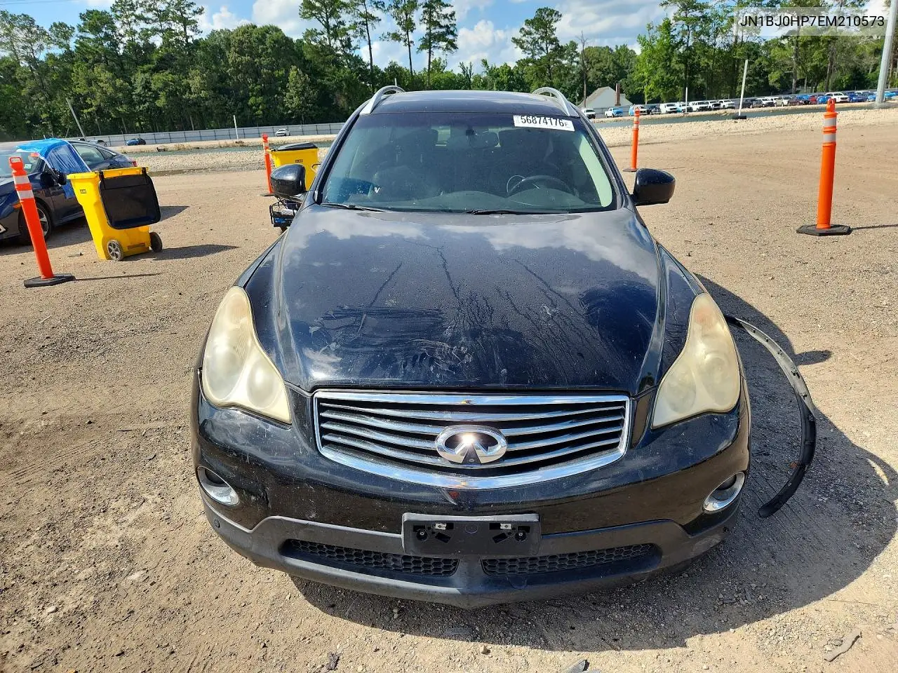 JN1BJ0HP7EM210573 2014 Infiniti Qx50 Journey