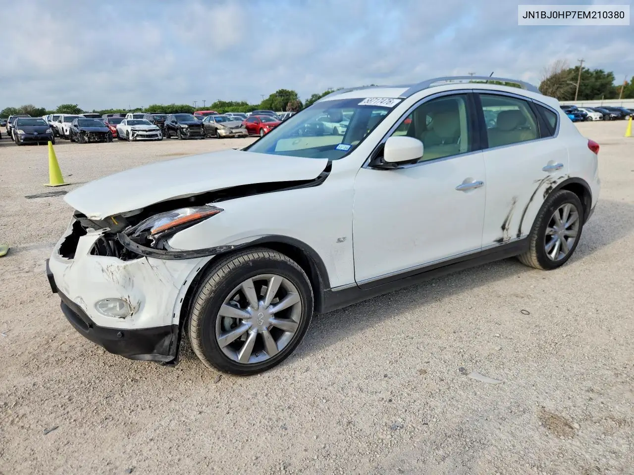 2014 Infiniti Qx50 Journey VIN: JN1BJ0HP7EM210380 Lot: 58717476