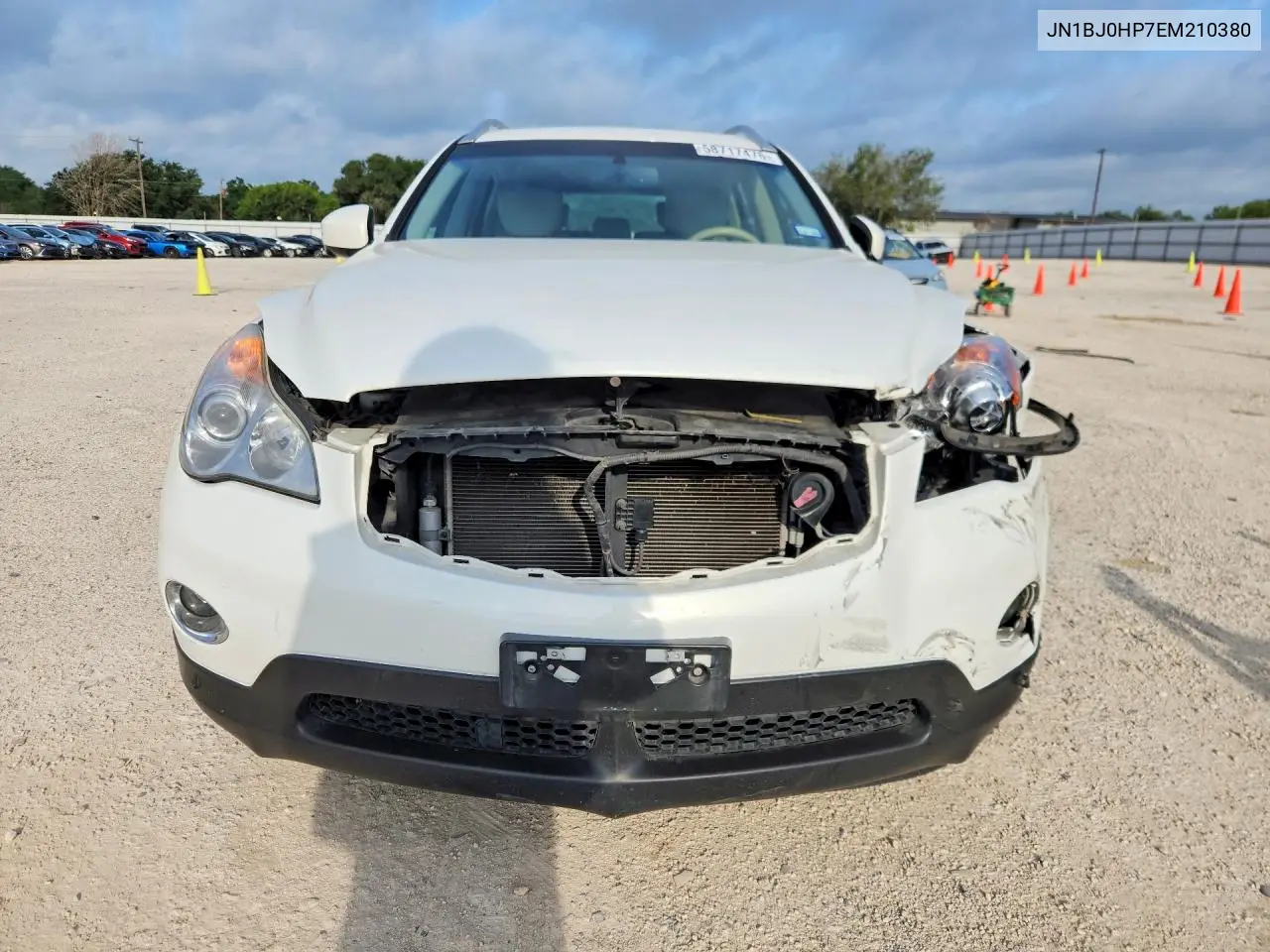 2014 Infiniti Qx50 Journey VIN: JN1BJ0HP7EM210380 Lot: 58717476