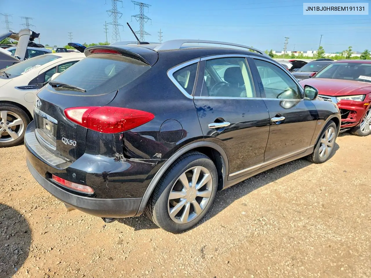 2014 Infiniti Qx50 Journey VIN: JN1BJ0HR8EM191131 Lot: 85603515