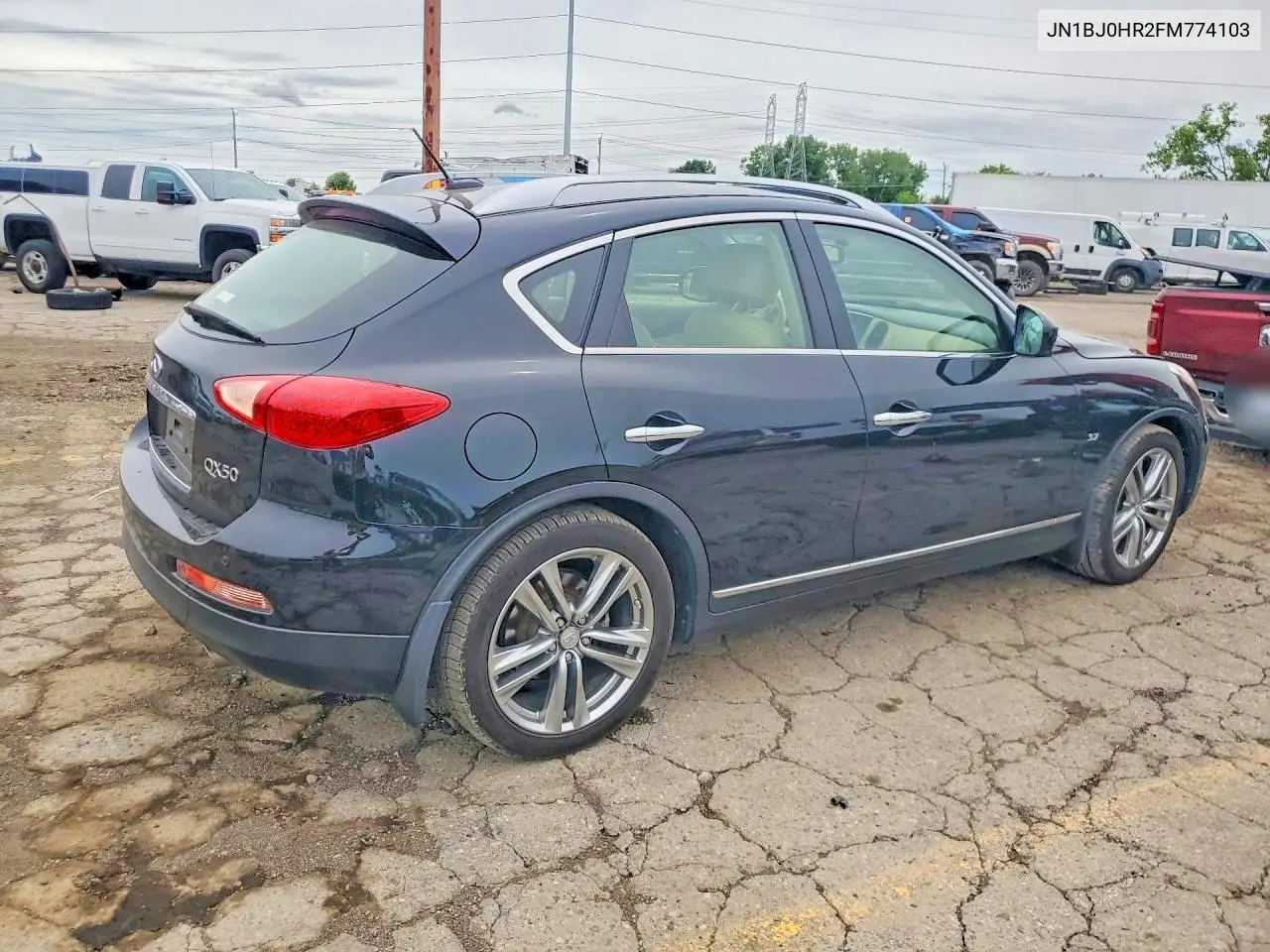2015 Infiniti Qx50 Base VIN: JN1BJ0HR2FM774103 Lot: 57770706
