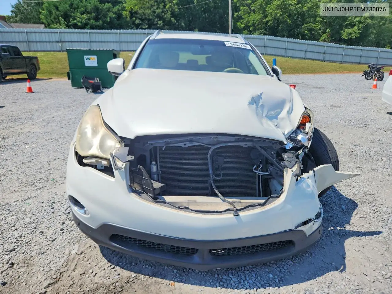 2015 Infiniti Qx50 Journey VIN: JN1BJ0HP5FM730076 Lot: 59650236