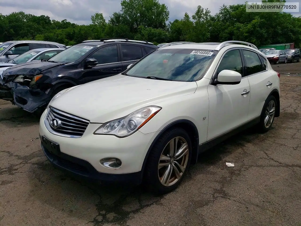 2015 Infiniti Qx50 VIN: JN1BJ0HR9FM770520 Lot: 61212086