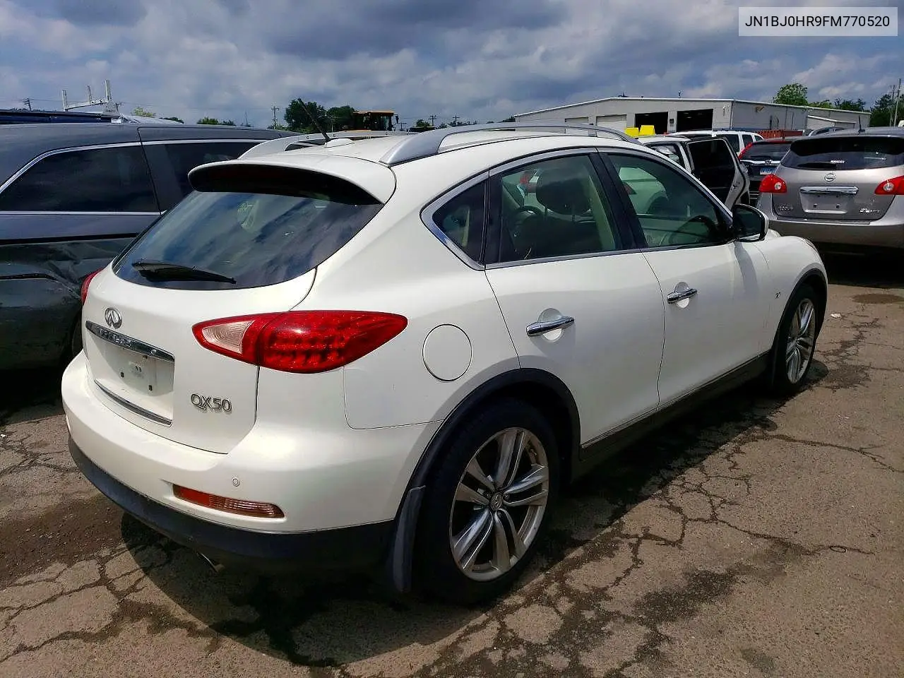 2015 Infiniti Qx50 VIN: JN1BJ0HR9FM770520 Lot: 61212086