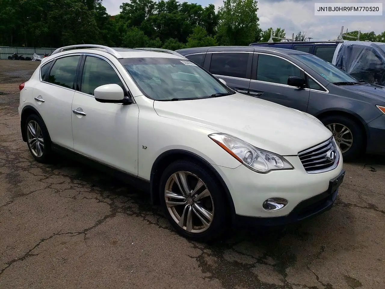 2015 Infiniti Qx50 VIN: JN1BJ0HR9FM770520 Lot: 61212086